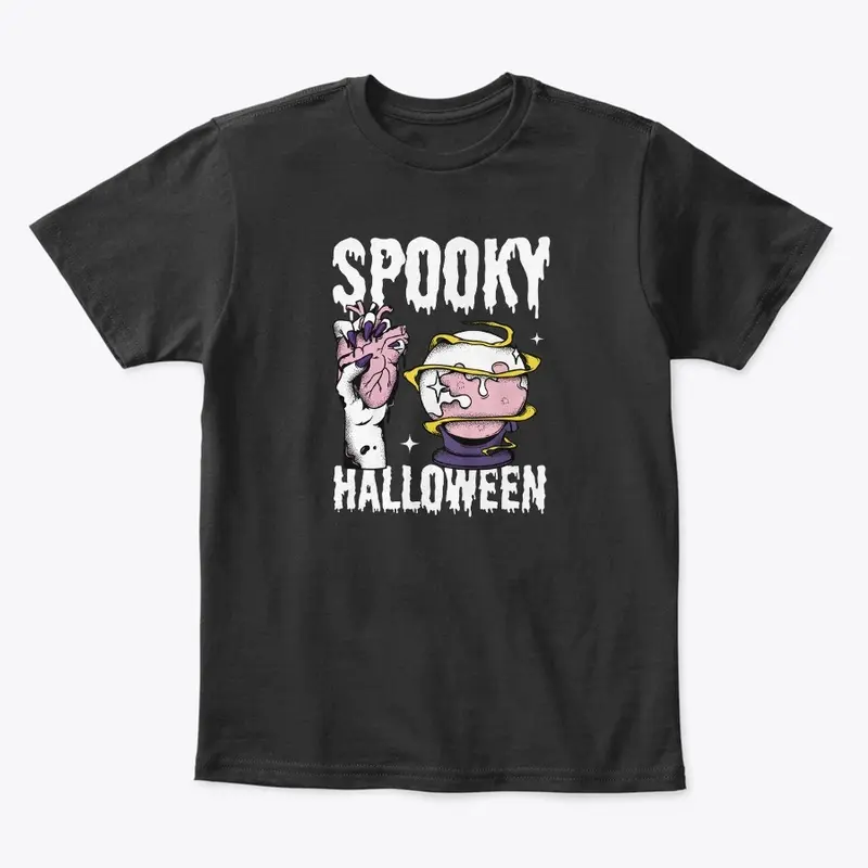 spooky halloween day skull