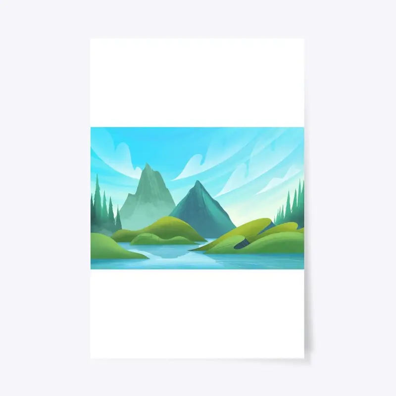 nature mountain lanscape 