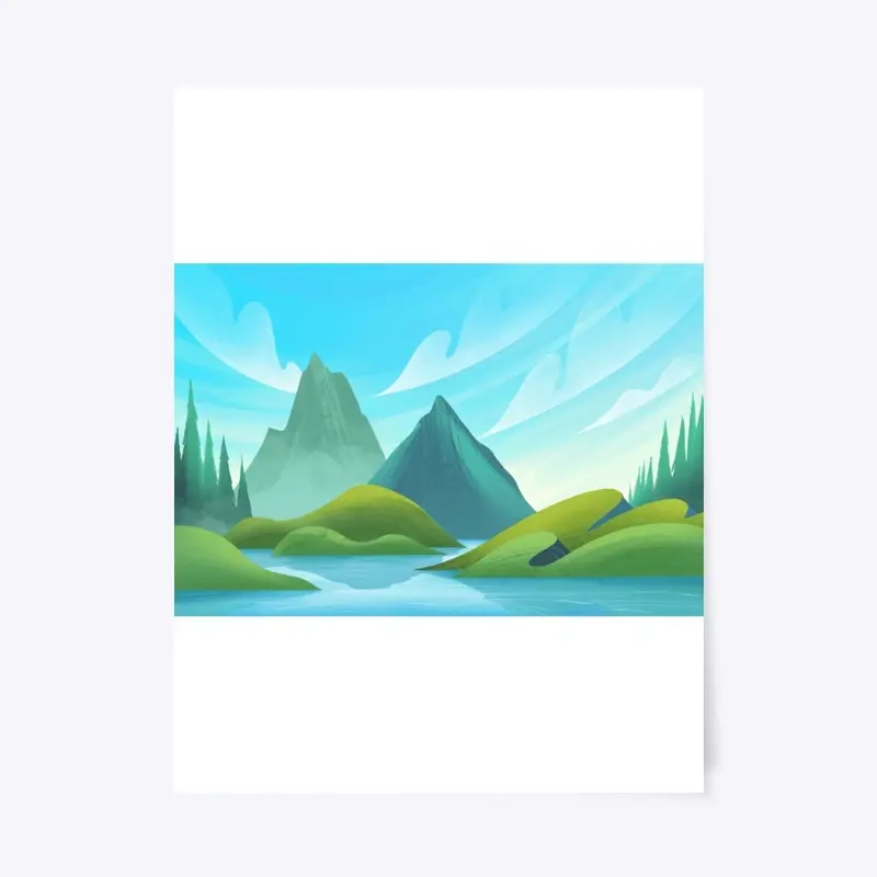 nature mountain lanscape 