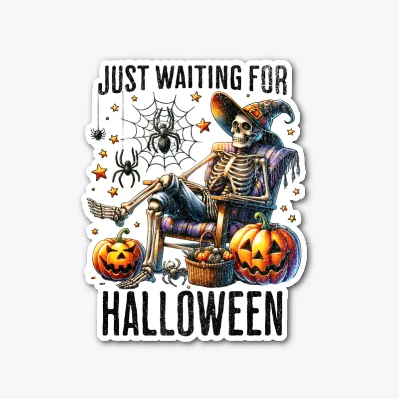 halloween fall - juast waiting